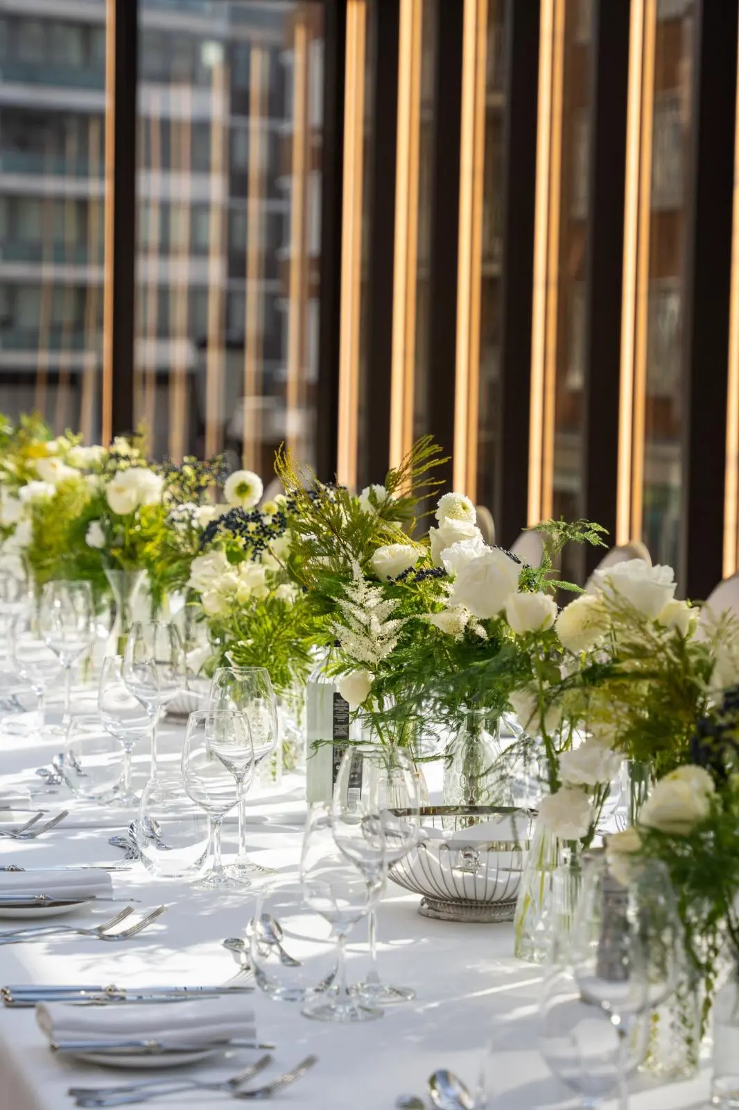 Bespoke corporate floral arrangement by Fior di Vita London
